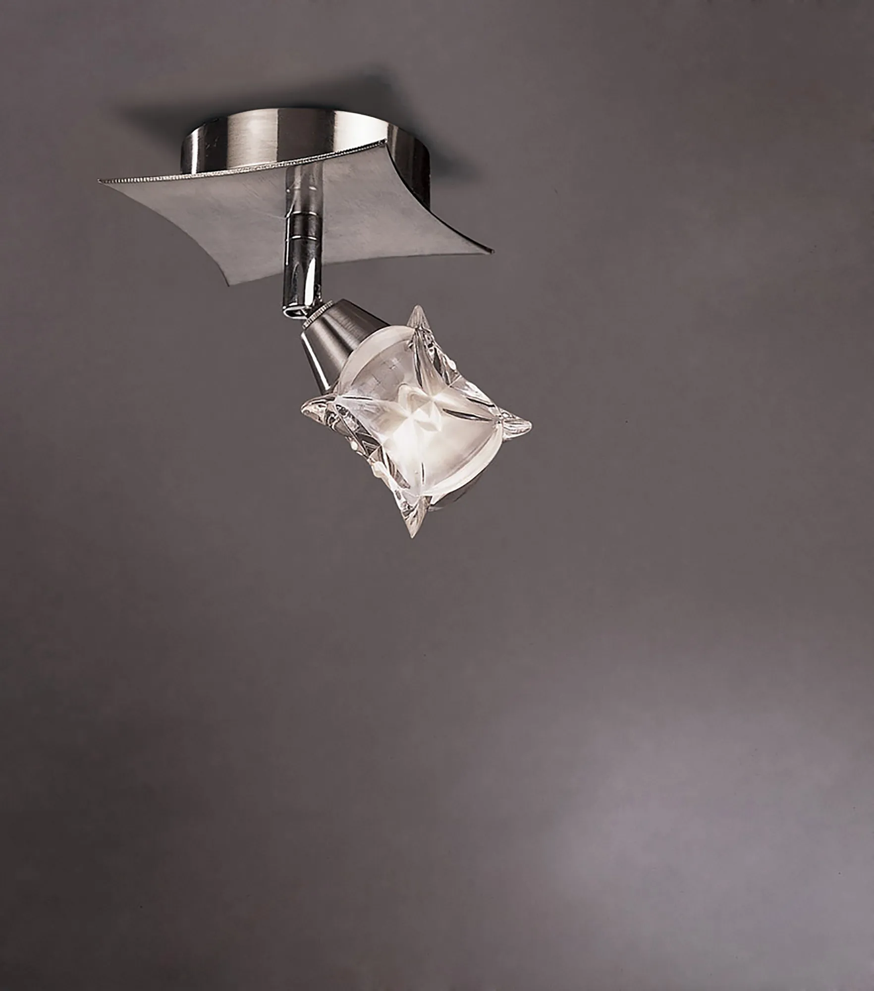 Rosa Satin Nickel Ceiling Lights Mantra Surface Spot Lights Rosa Satin Nickel Ceiling Lights Mantra Surface Spot Lights